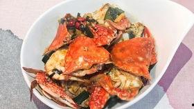 炒花蟹视频,家常美味，色香味俱全
